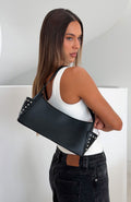 White Fox Gideon Shoulder Bag Black