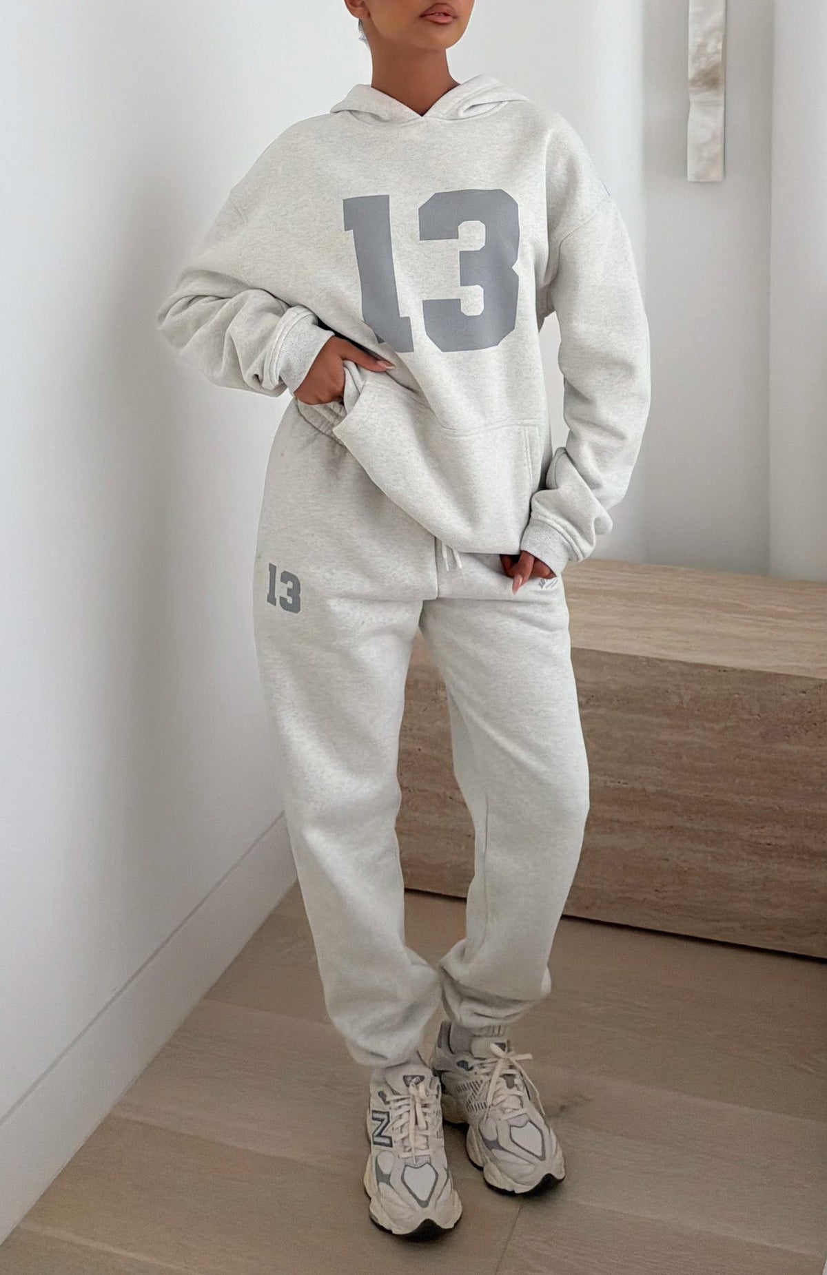 White Fox It's Your Chance Sweatpants Grey Marle