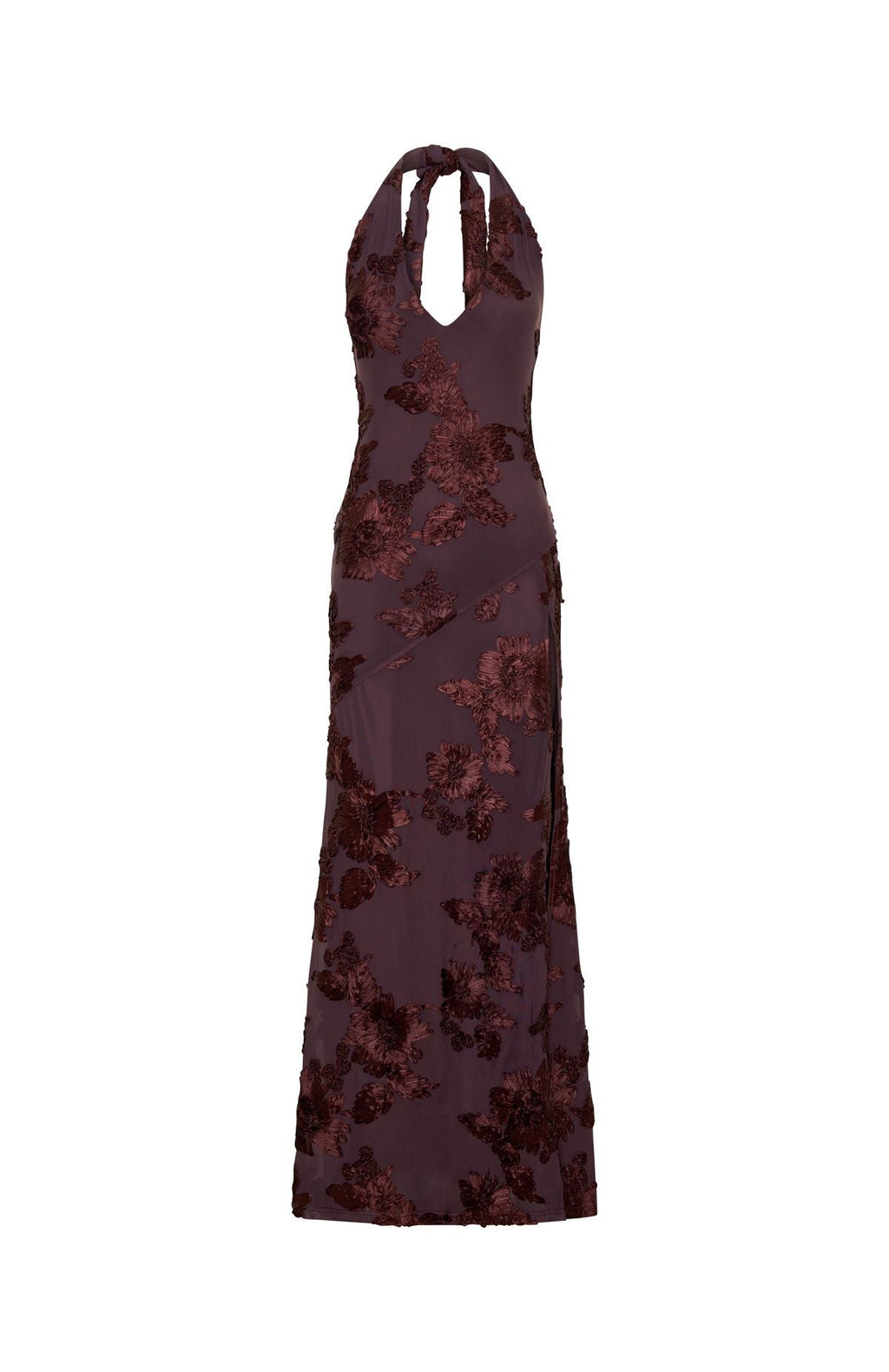 White Fox Always Yours Maxi Dress Chocolate