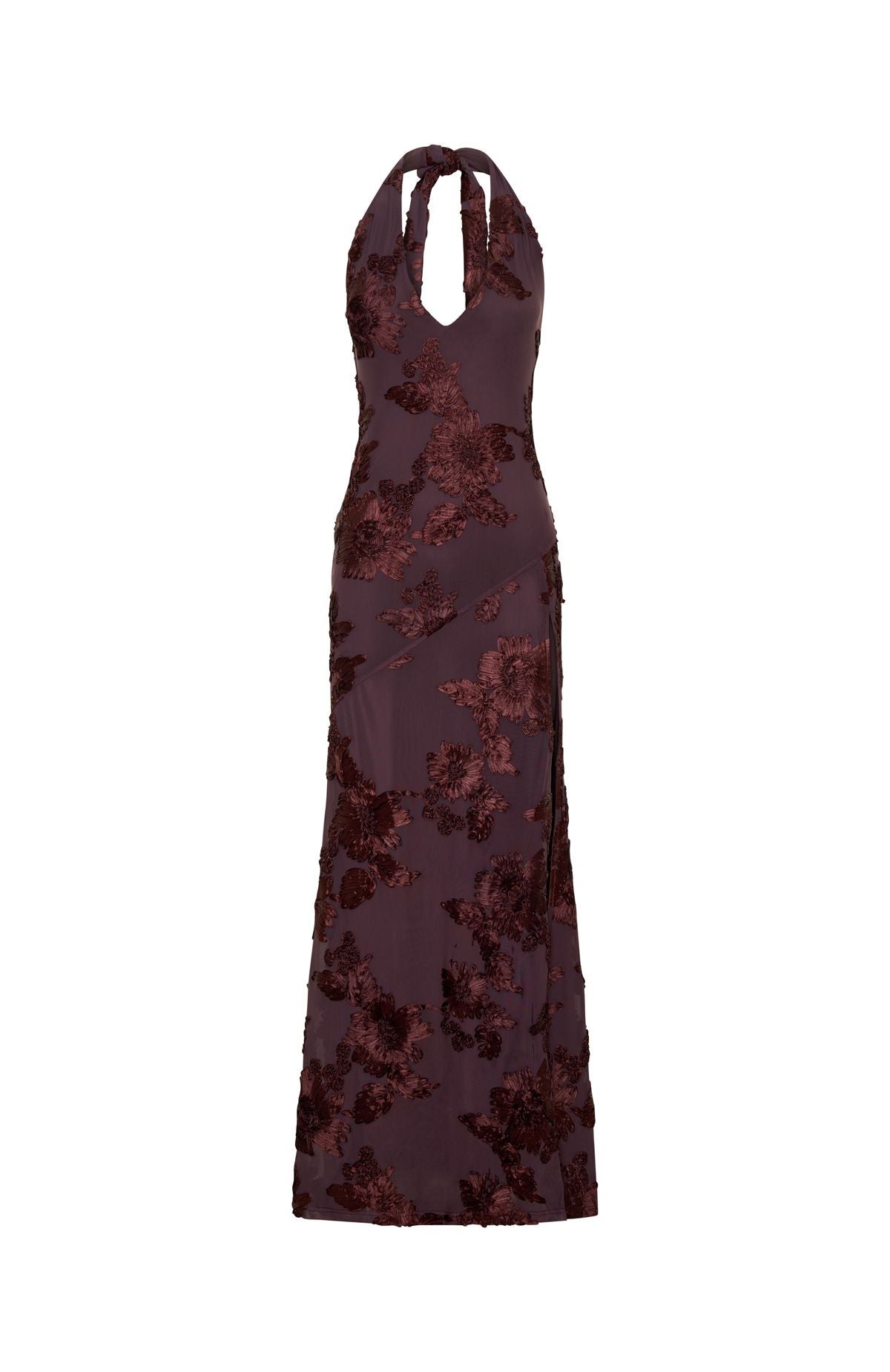 White Fox Always Yours Maxi Dress Chocolate