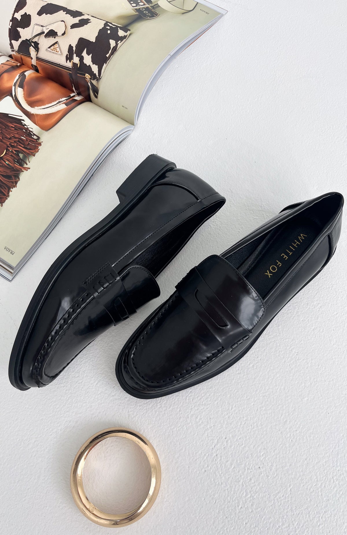 White Fox Judson Loafers Black