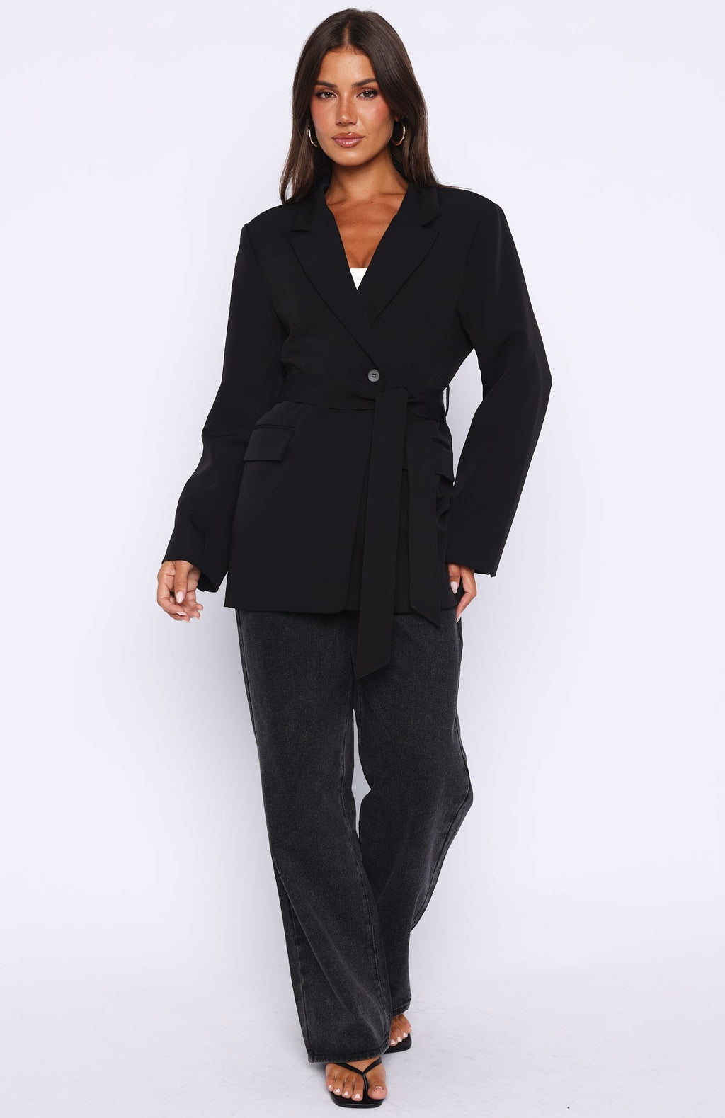 White Fox How They Shine Jacket Black