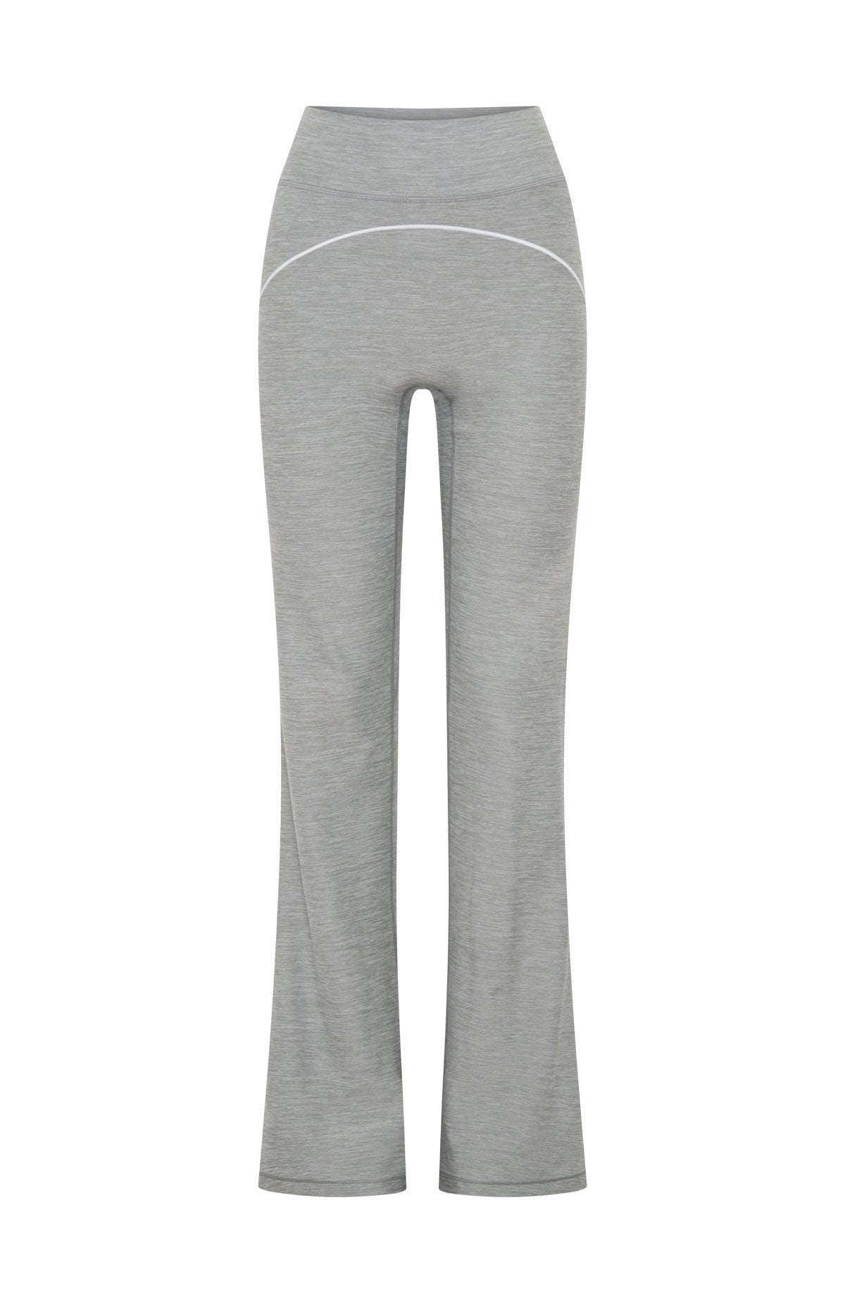 White Fox Volt Flare Leggings Grey Marle