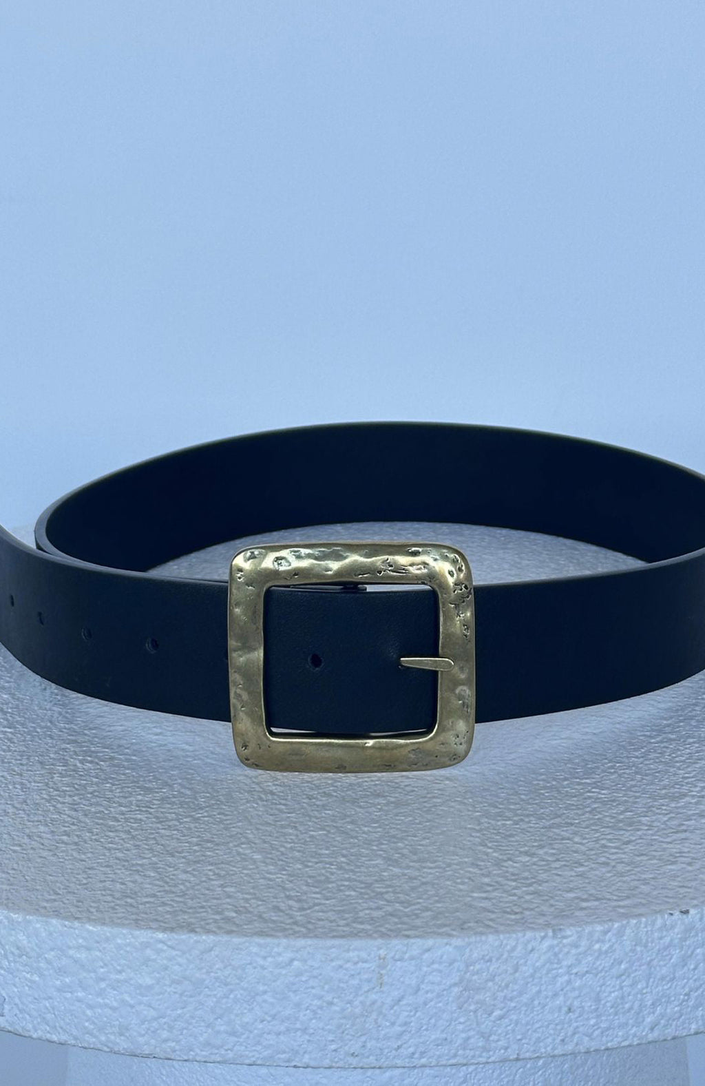 White Fox Esme Belt Black/Gold