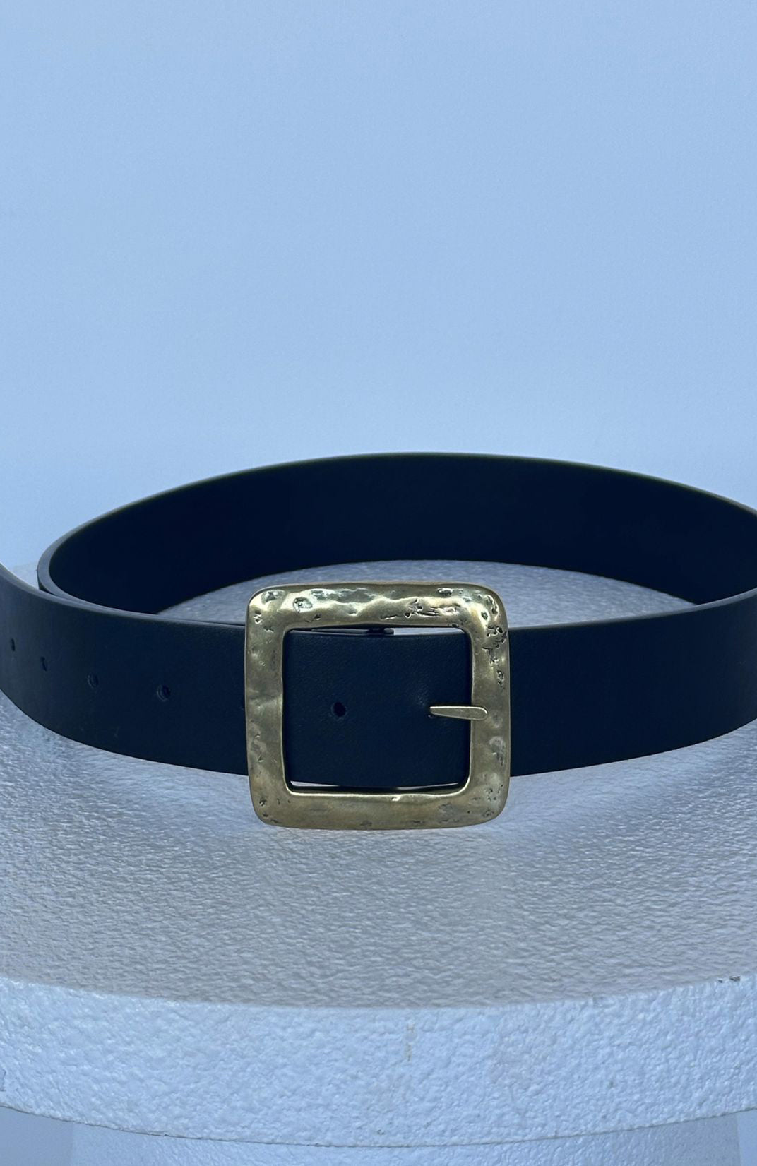 White Fox Esme Belt Black/Gold