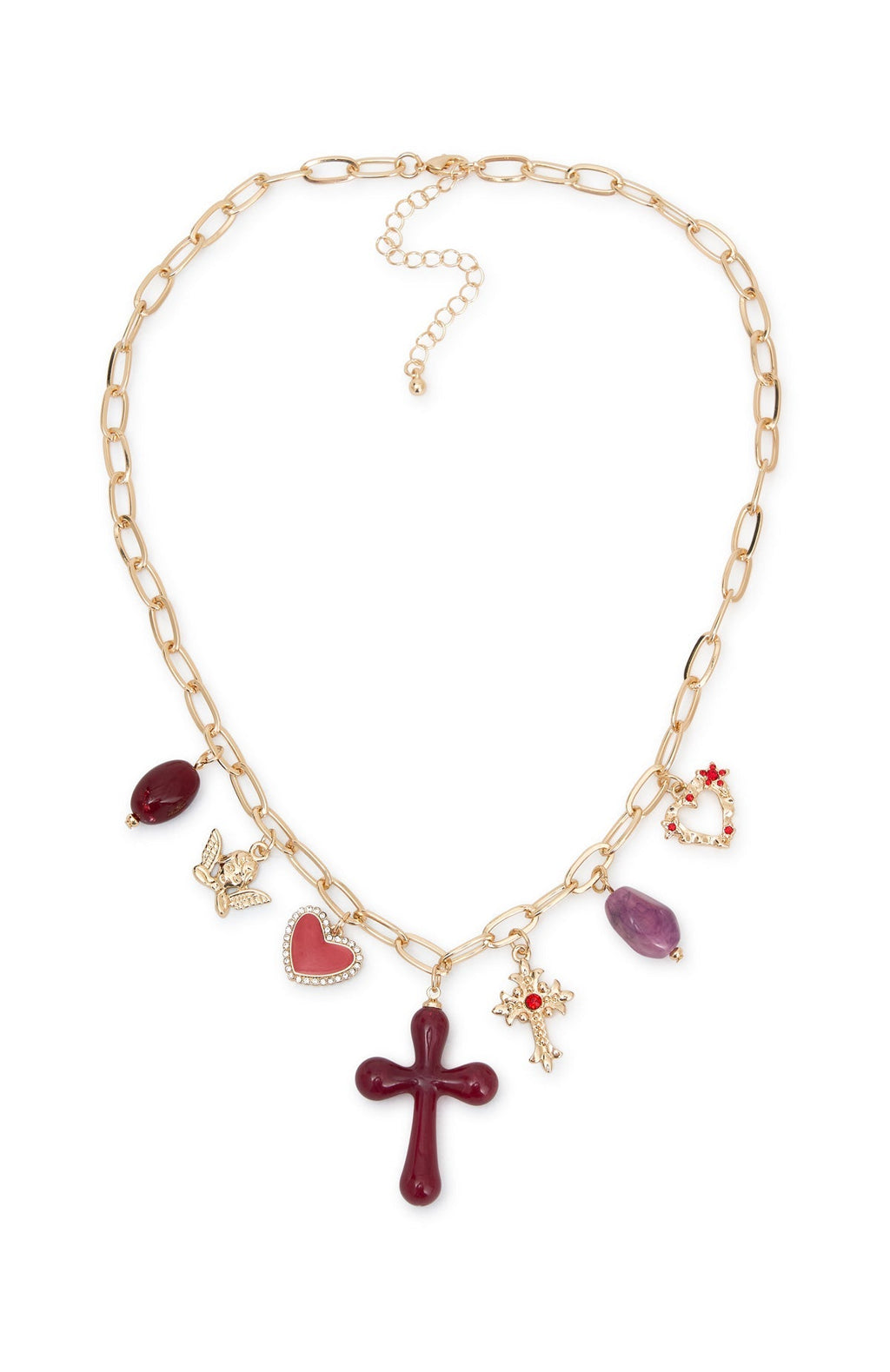 White Fox Adalee Necklace Gold