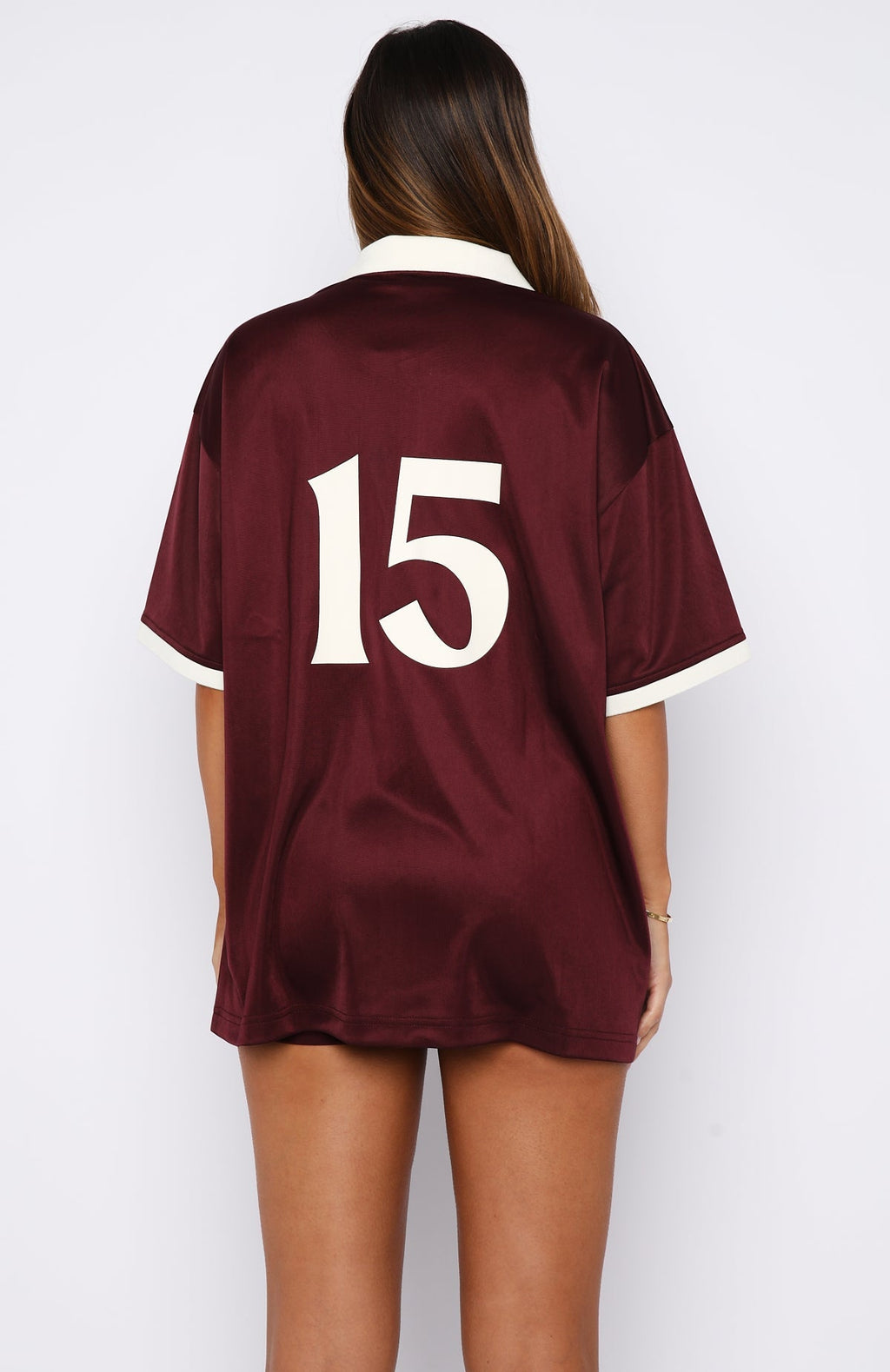 White Fox Release 15 Janie Oversized Jersey Plum