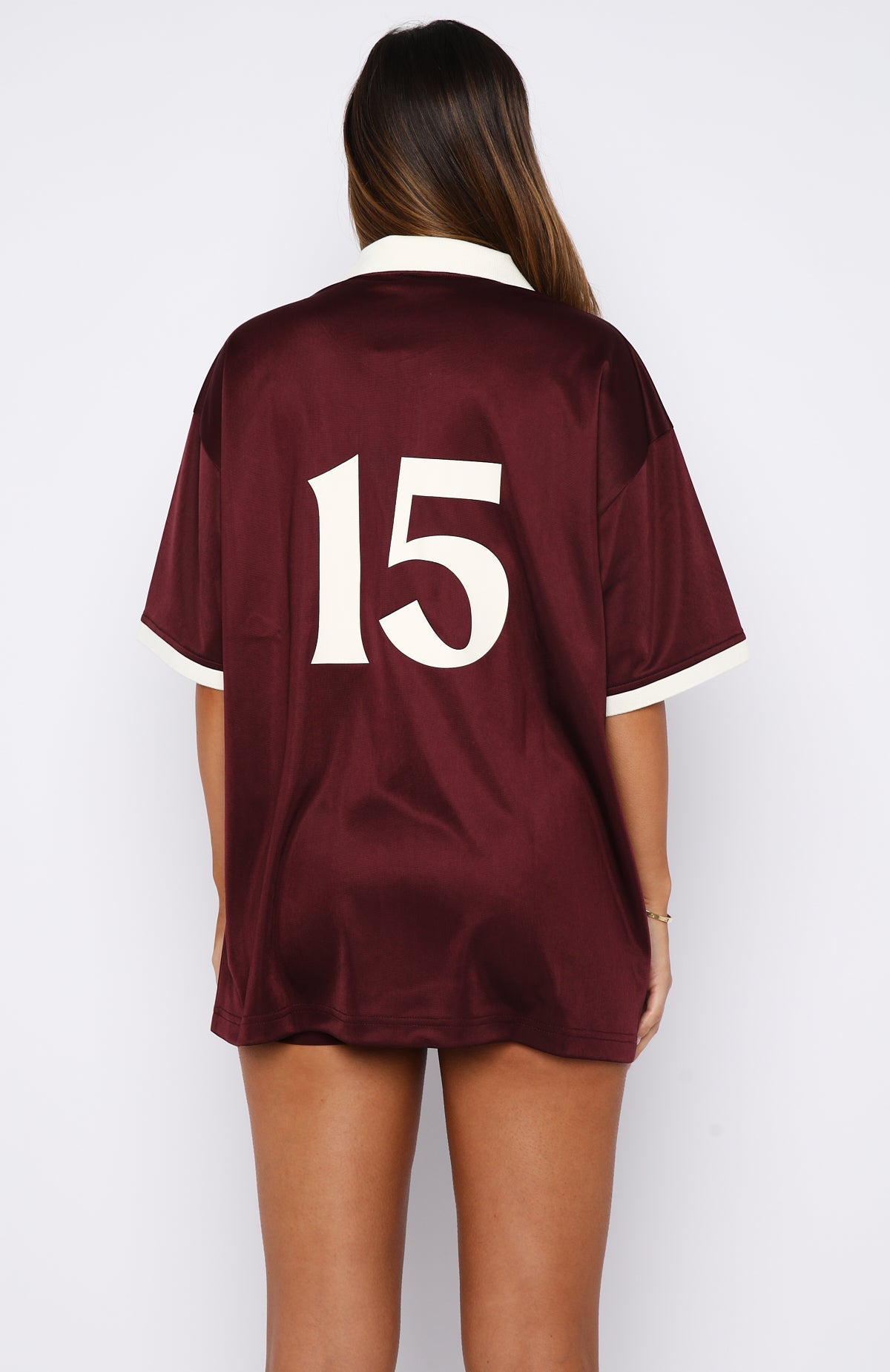 White Fox Release 15 Janie Oversized Jersey Plum