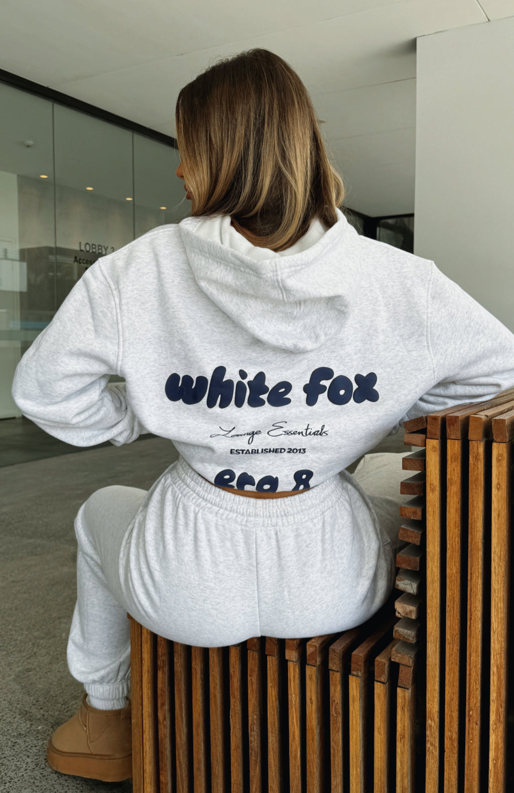 White Fox Era 8 Oversized Hoodie Galaxy