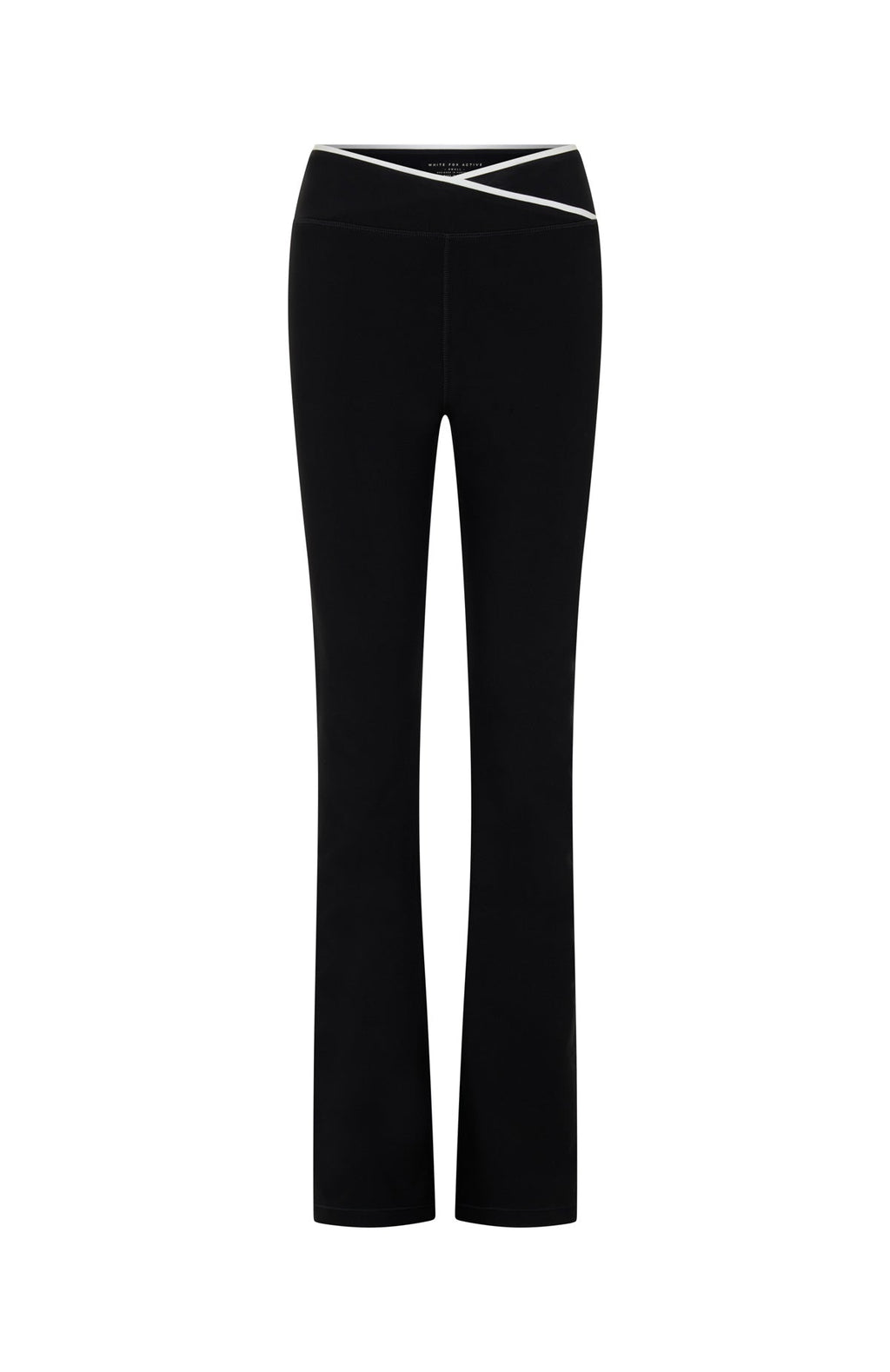 White Fox Reflex Flare Leggings Black/White