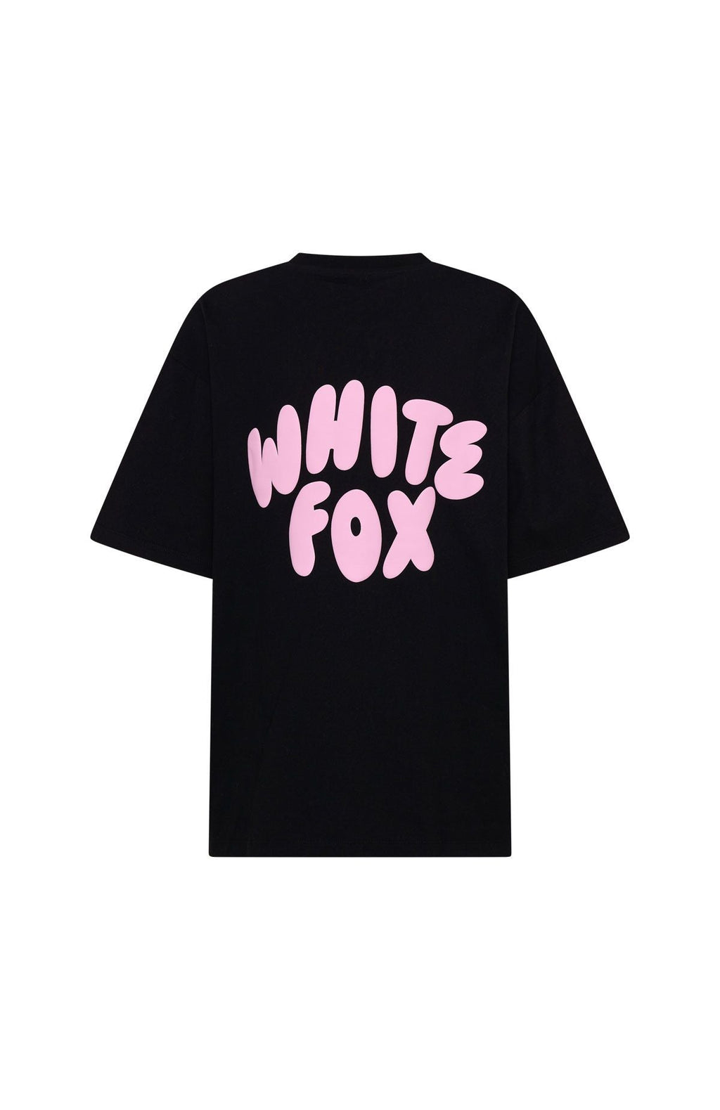 White Fox Club 14 Allie Oversized Tee Black