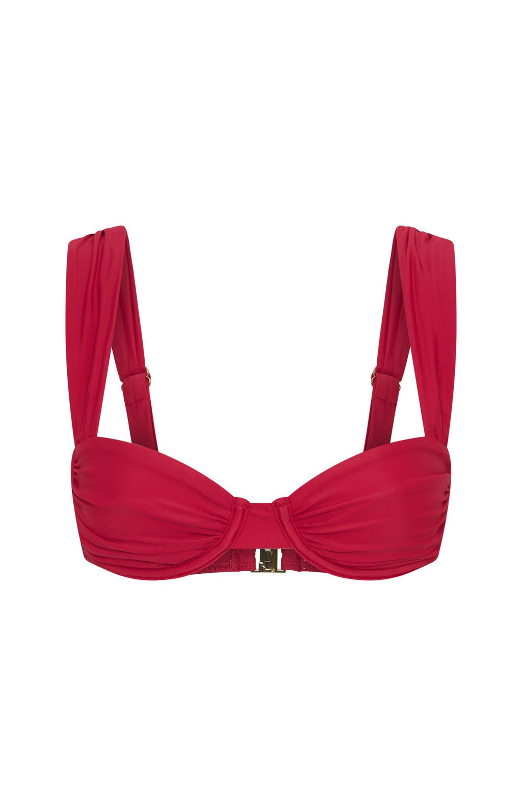 White Fox Elouera Bikini Top Cherry Red