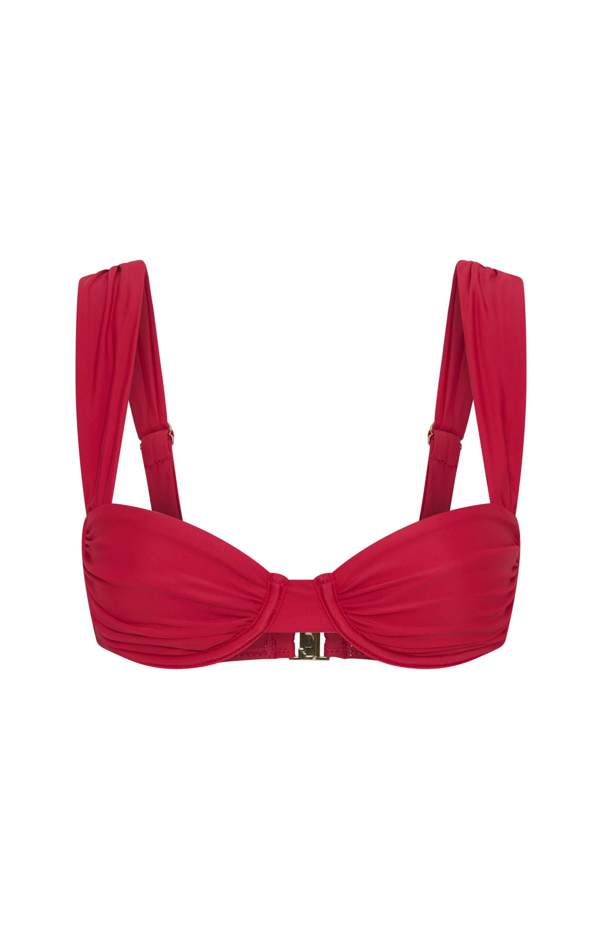 White Fox Elouera Bikini Top Cherry Red