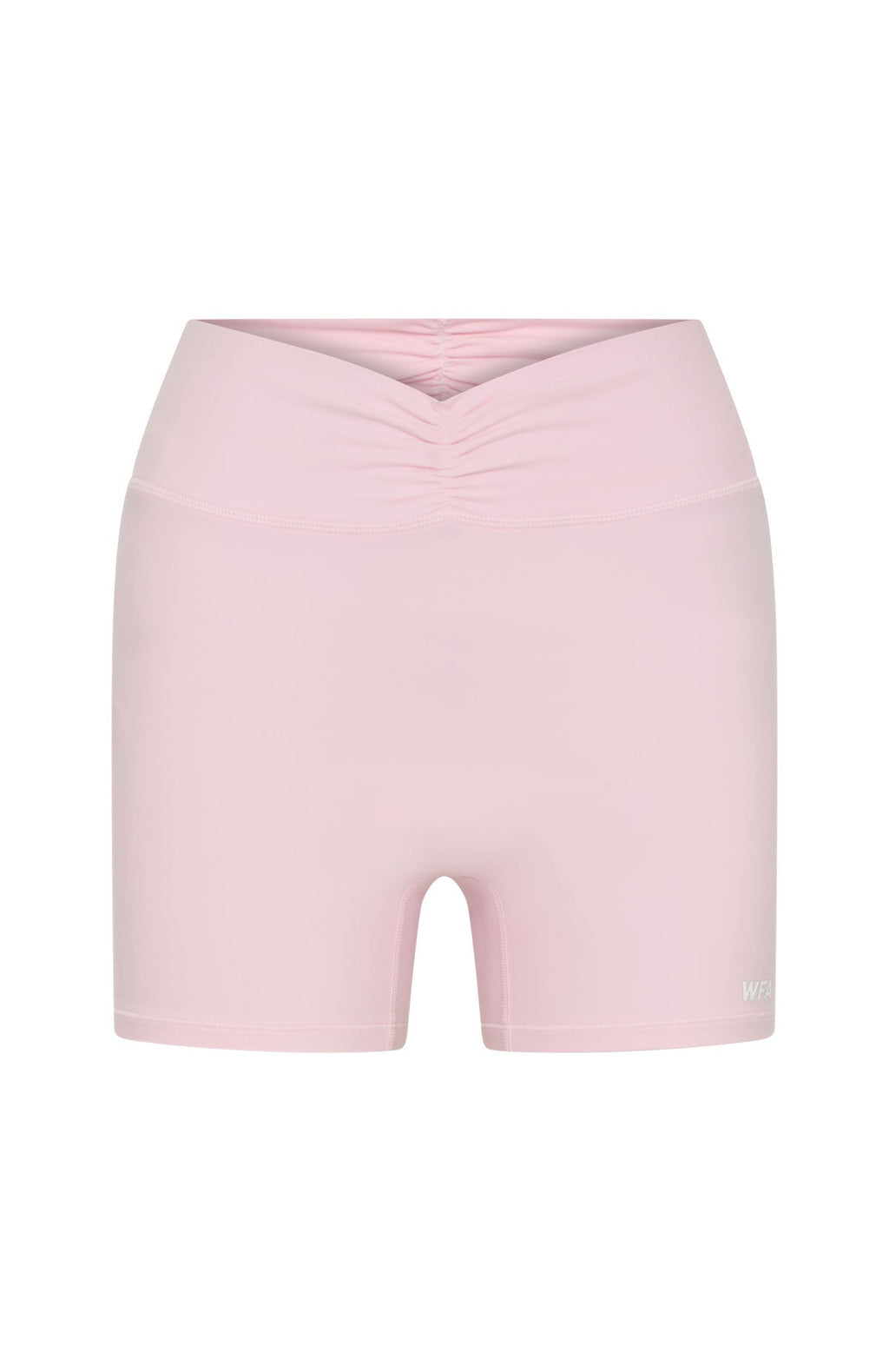 White Fox Radiate High Waisted Shorts Ballet Pink
