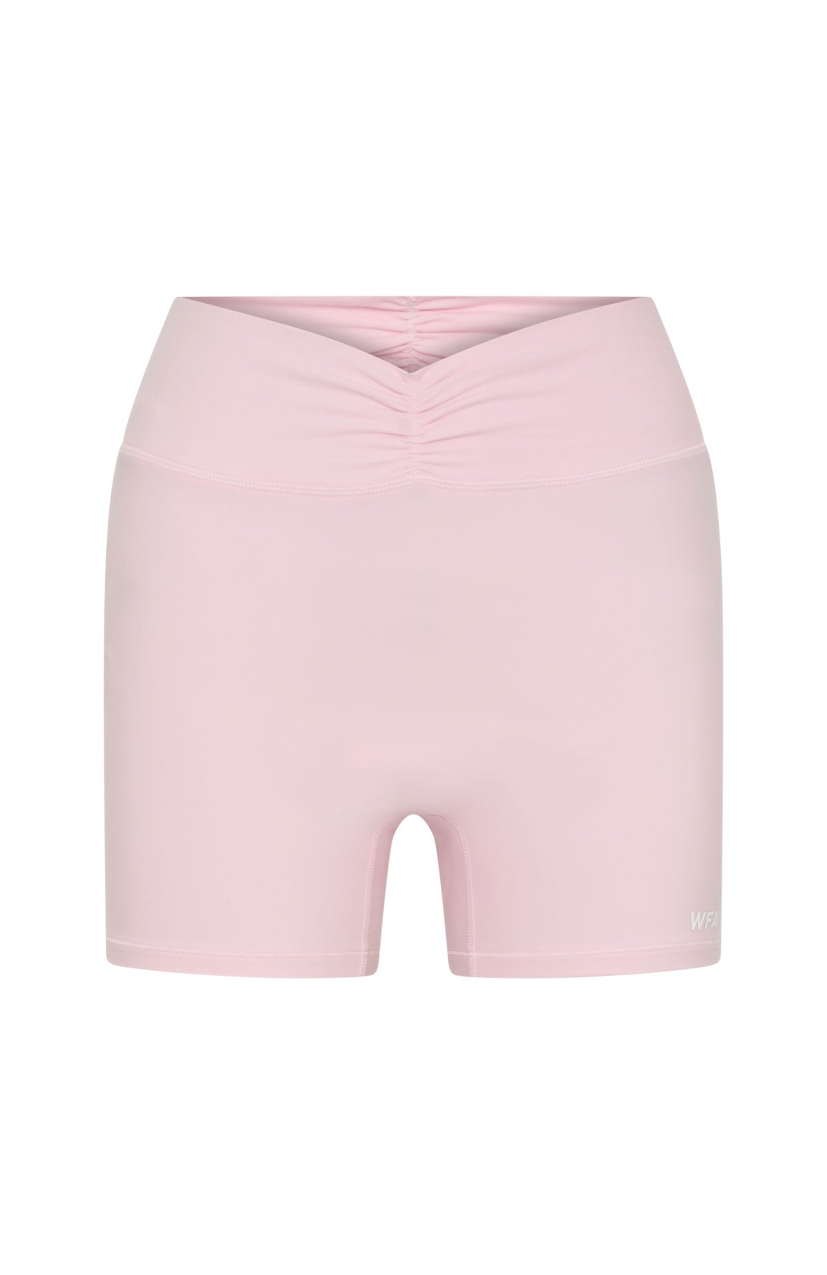 White Fox Radiate High Waisted Shorts Ballet Pink