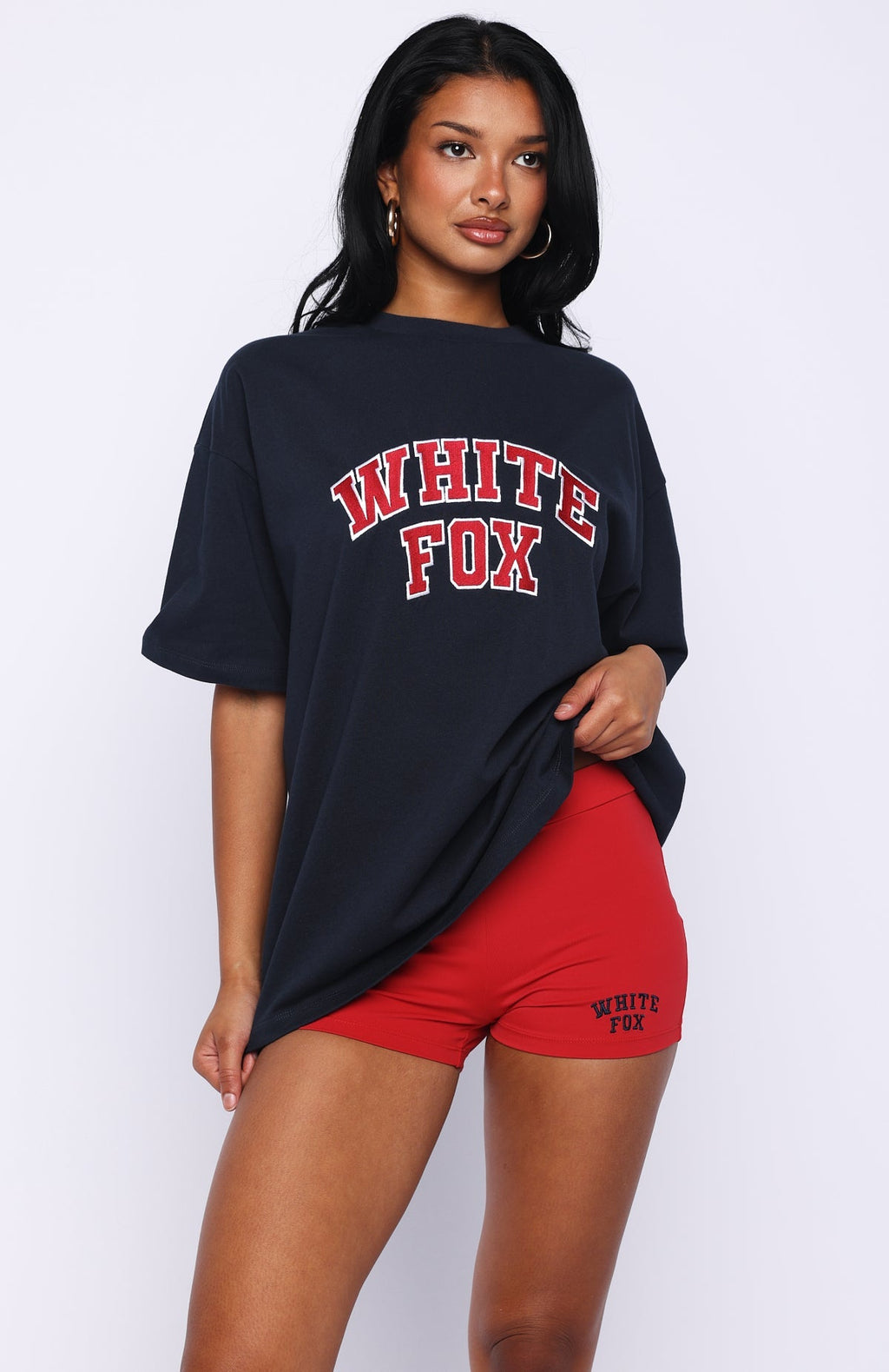 White Fox Starting Fresh Bike Shorts Red