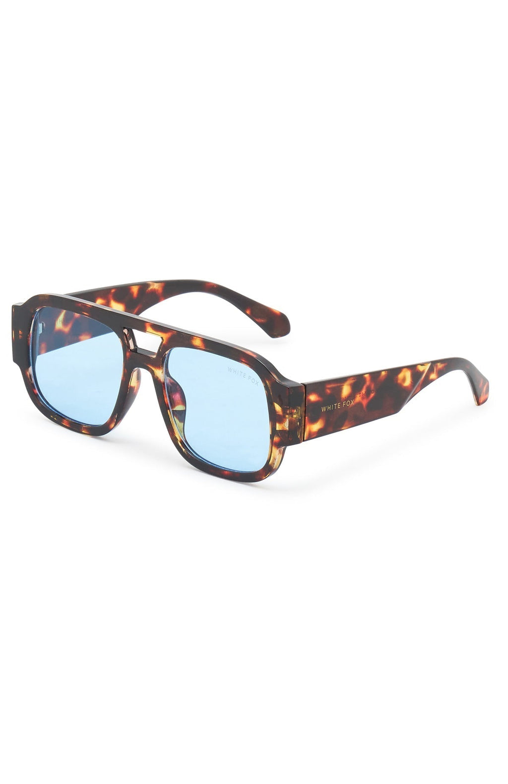 White Fox Tirza Sunglasses Tortoise/Blue
