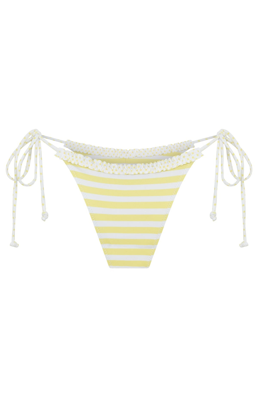 White Fox Coogee Bottoms Lemoncello Stripe