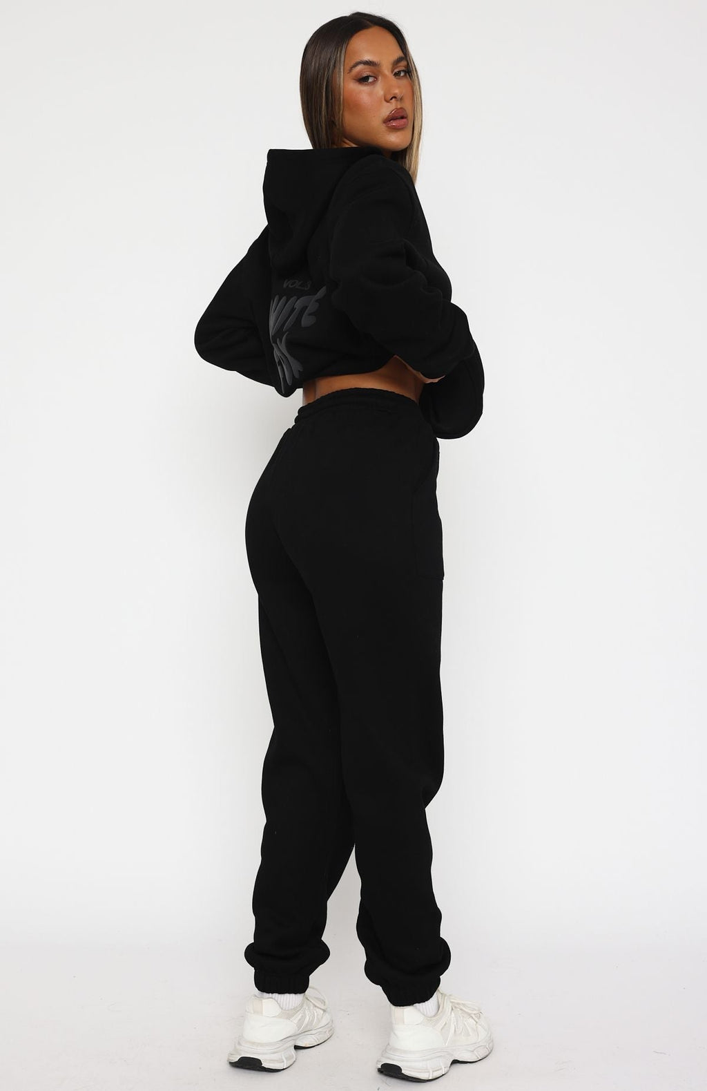 White Fox Offstage Sweatpants Onyx