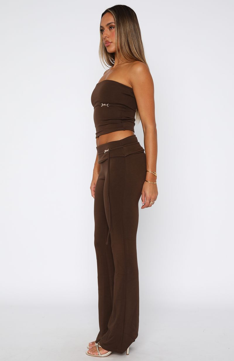 White Fox Step On Up Pant Chocolate