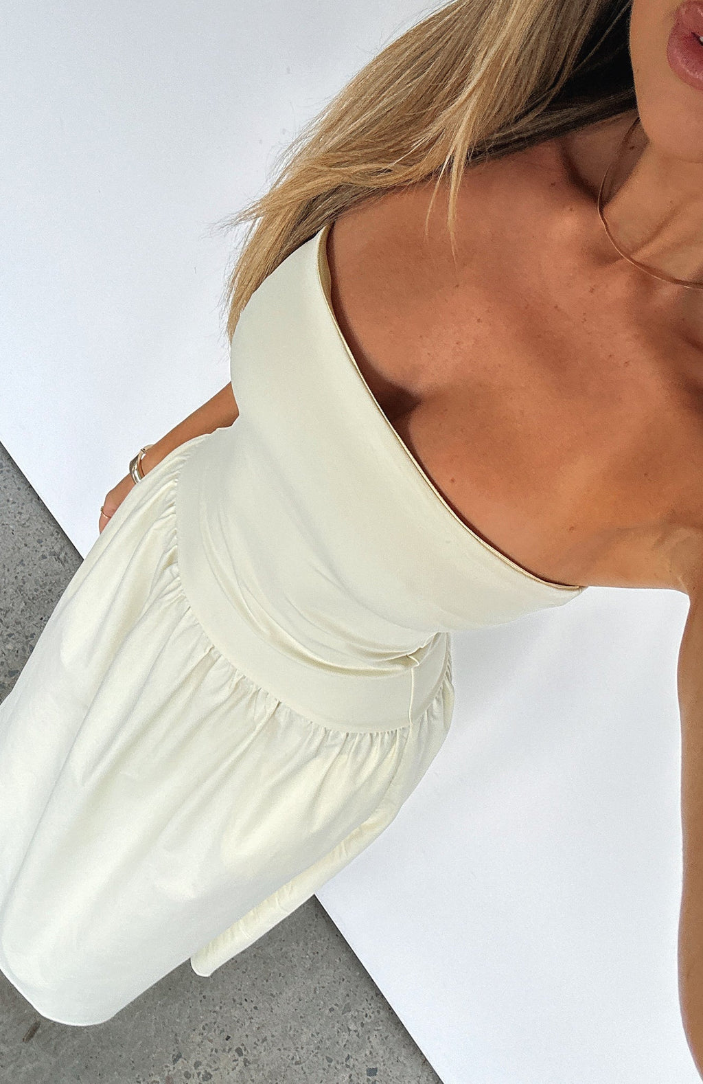 White Fox Take Back Maxi Dress Lemon