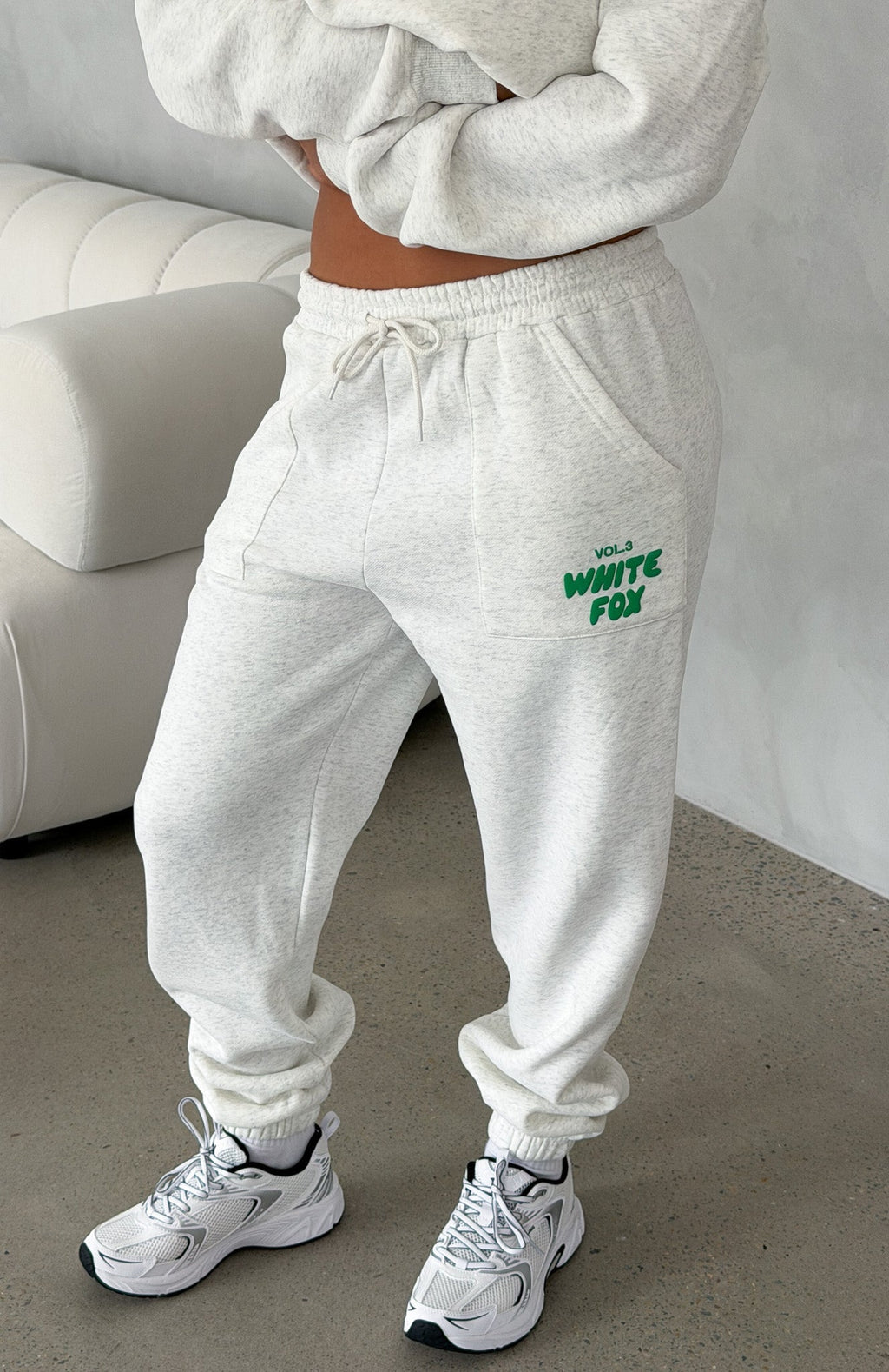 White Fox Offstage Sweatpants Glacier Grey