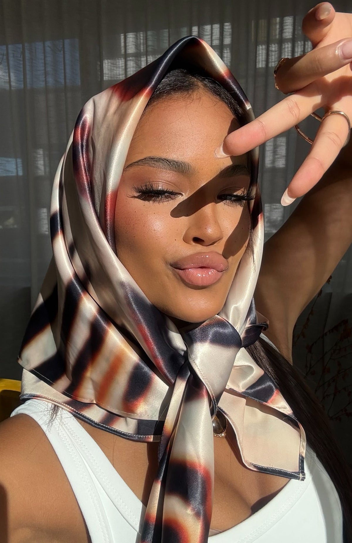 White Fox Wild Ones Scarf Beach Club
