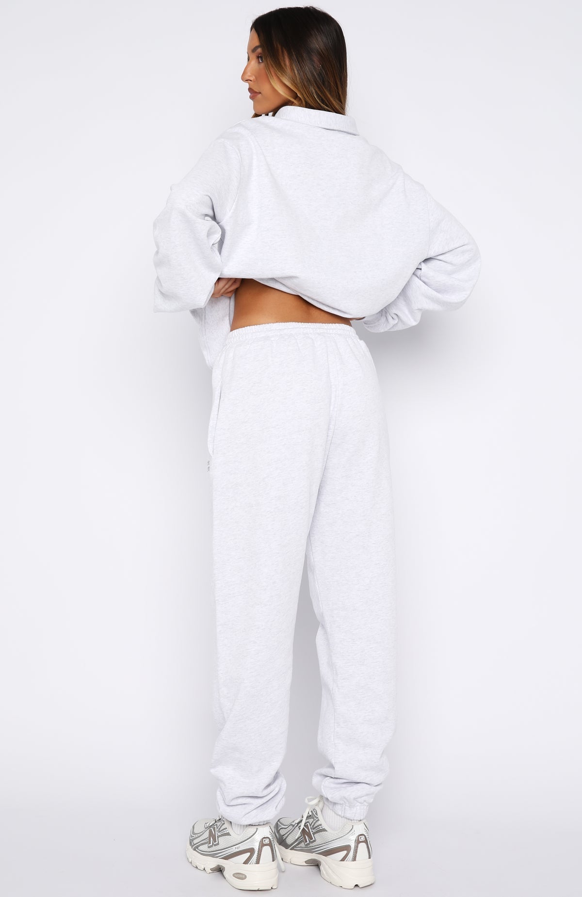 White Fox Can't Be Changed Sweatpants Grey Marle
