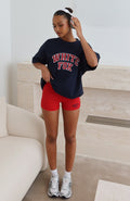 White Fox Starting Fresh Bike Shorts Red
