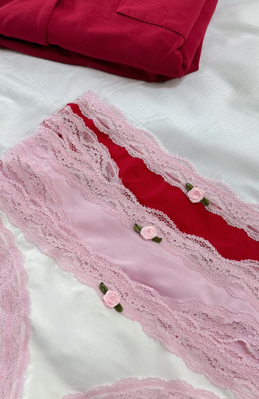 White Fox Sweet Love 3-Pack Underwear Set Berries