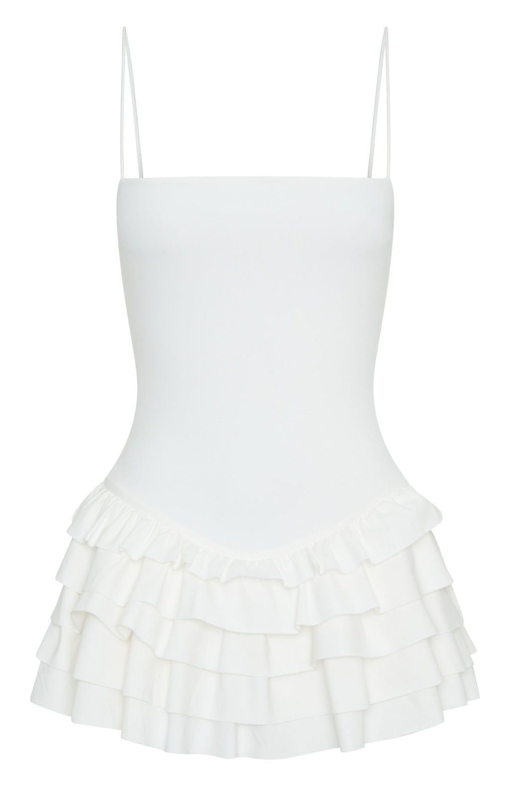 White Fox Photo ID Playsuit White