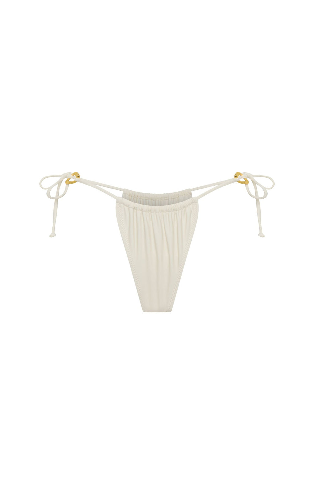 White Fox Paradise Drift Bikini Bottoms Coconut