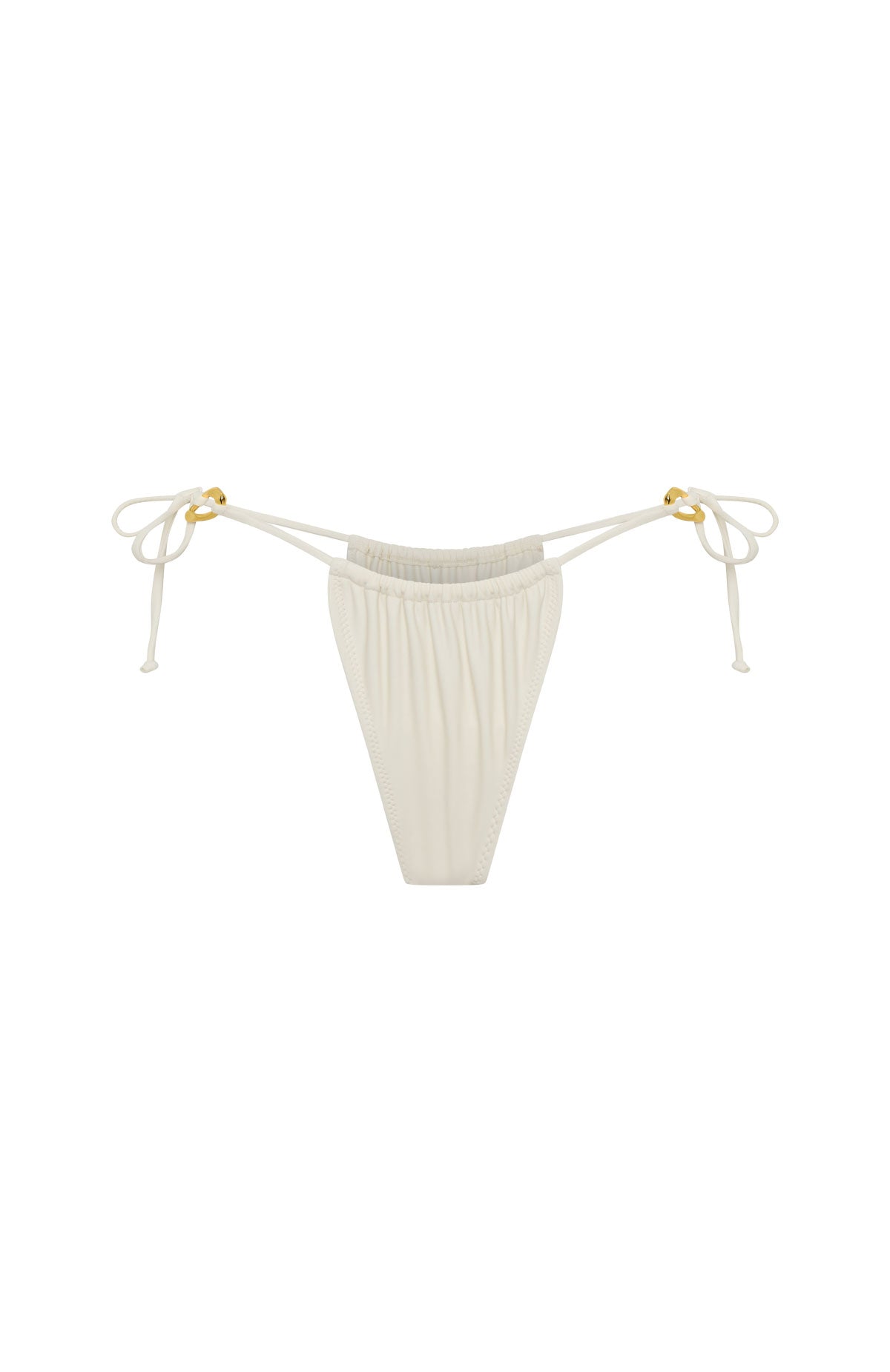 White Fox Paradise Drift Bikini Bottoms Coconut