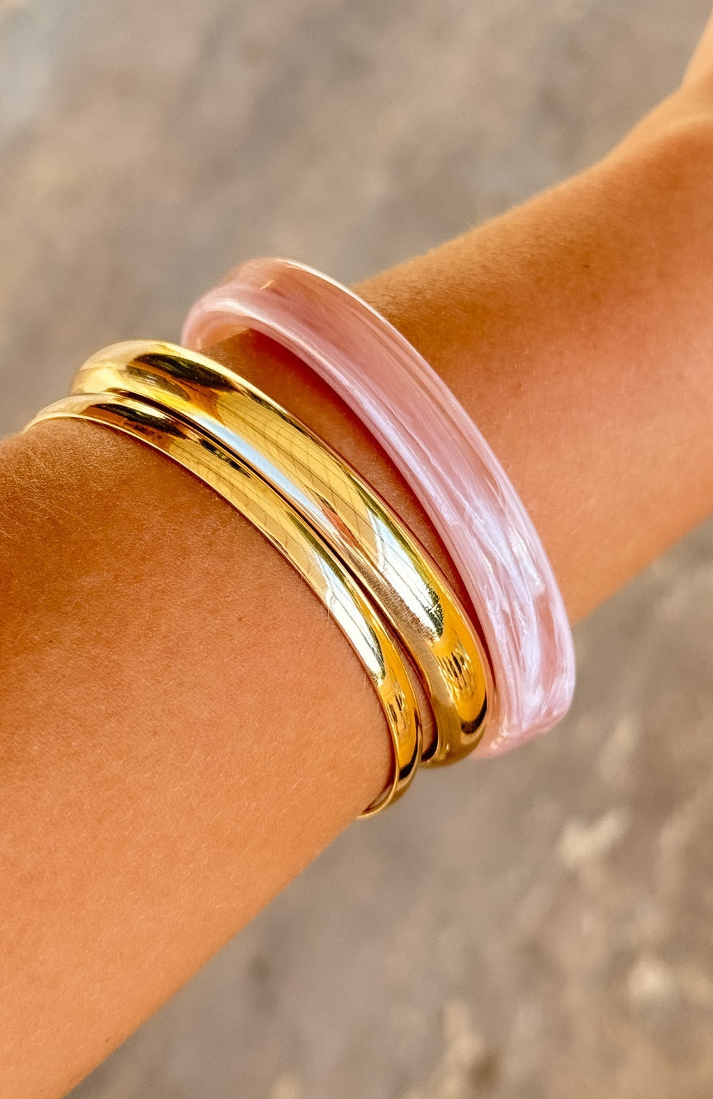 White Fox Goran Bracelet Set Gold