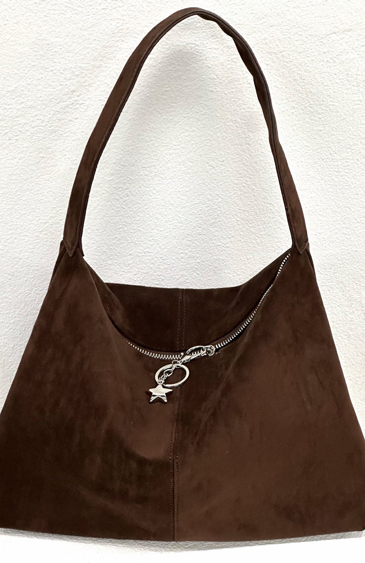 White Fox Hadley Shoulder Bag Chocolate