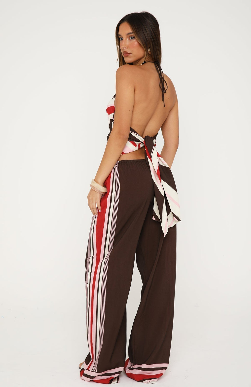 White Fox Tropic Muse Pants Raspberry Love