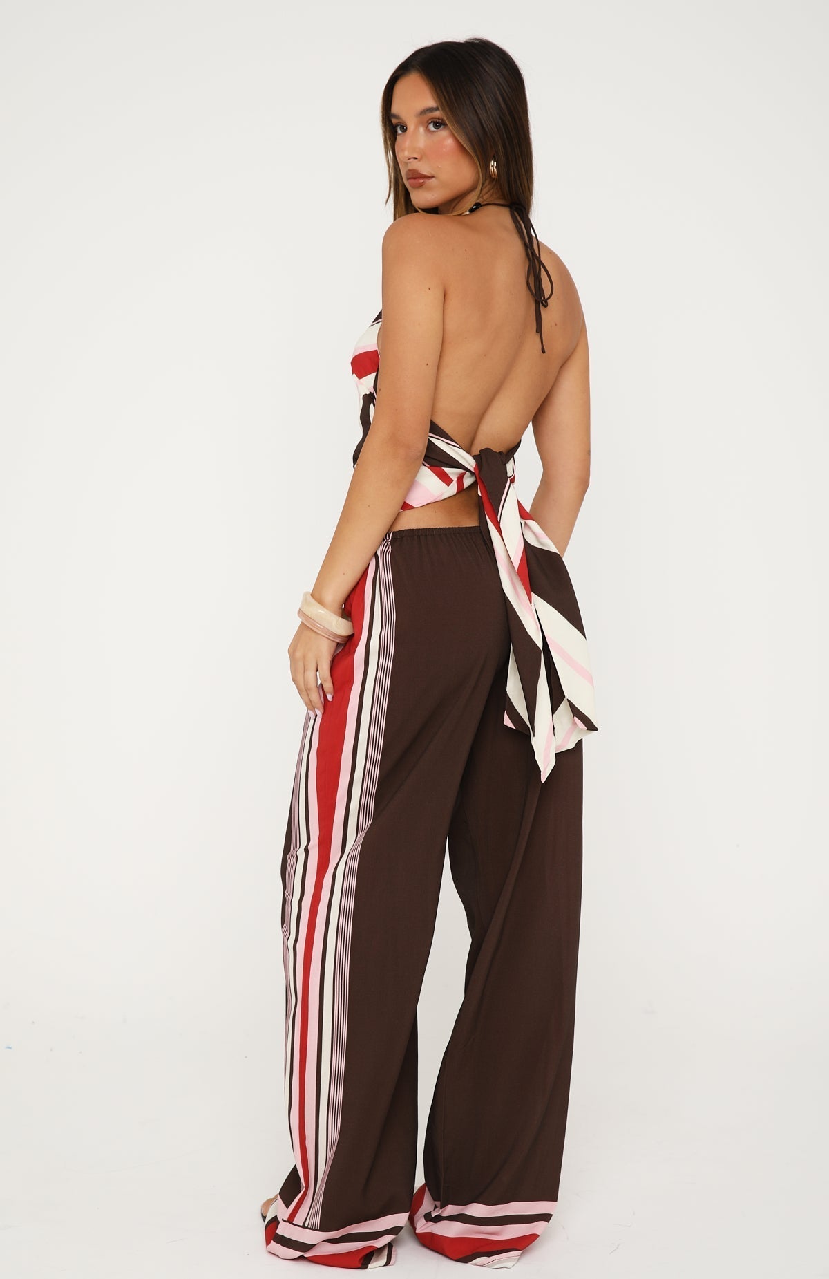 White Fox Tropic Muse Pants Raspberry Love