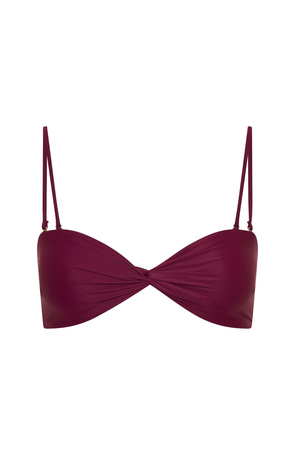White Fox Kaya Bikini Top Sangria