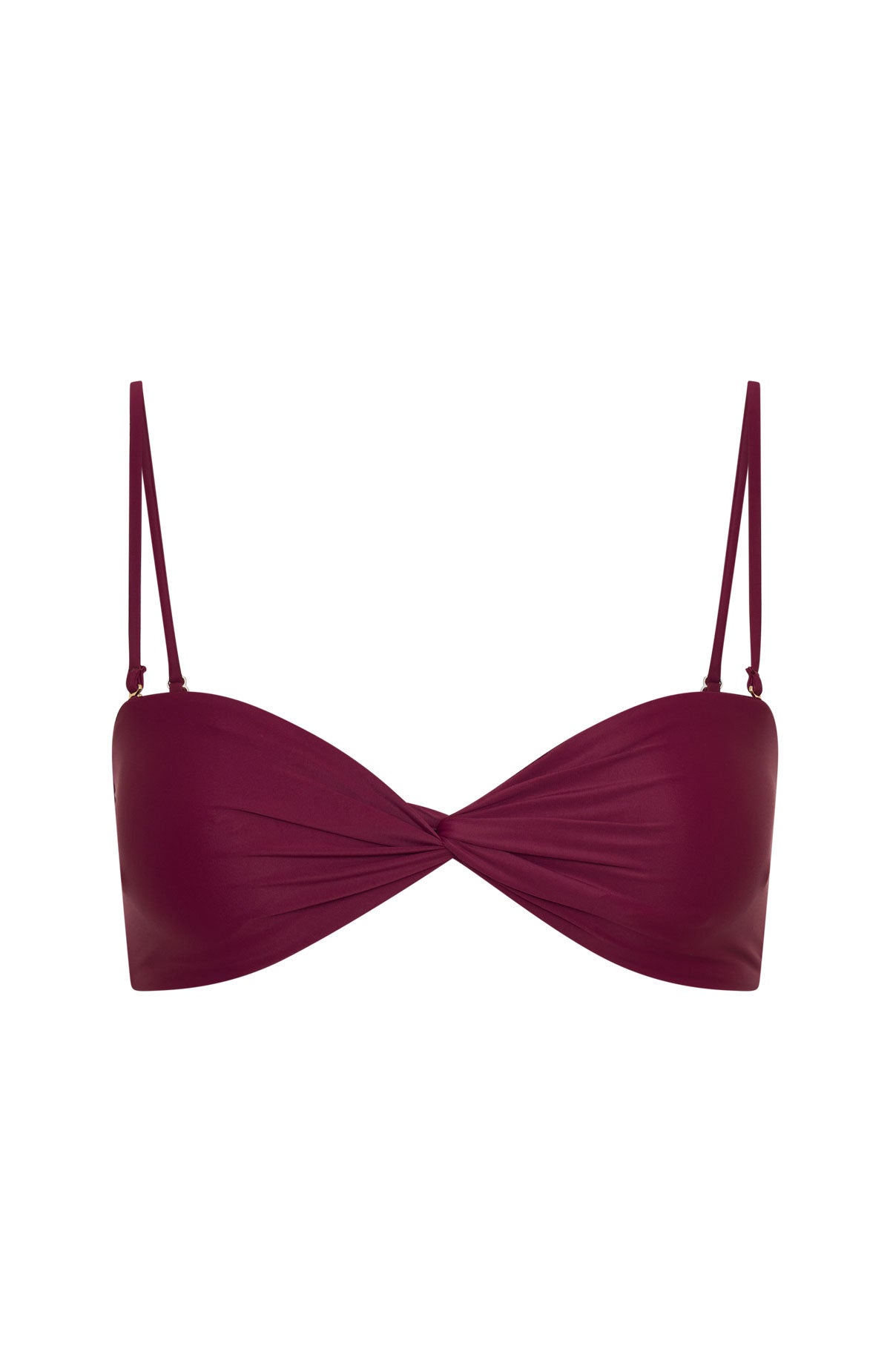 White Fox Kaya Bikini Top Sangria