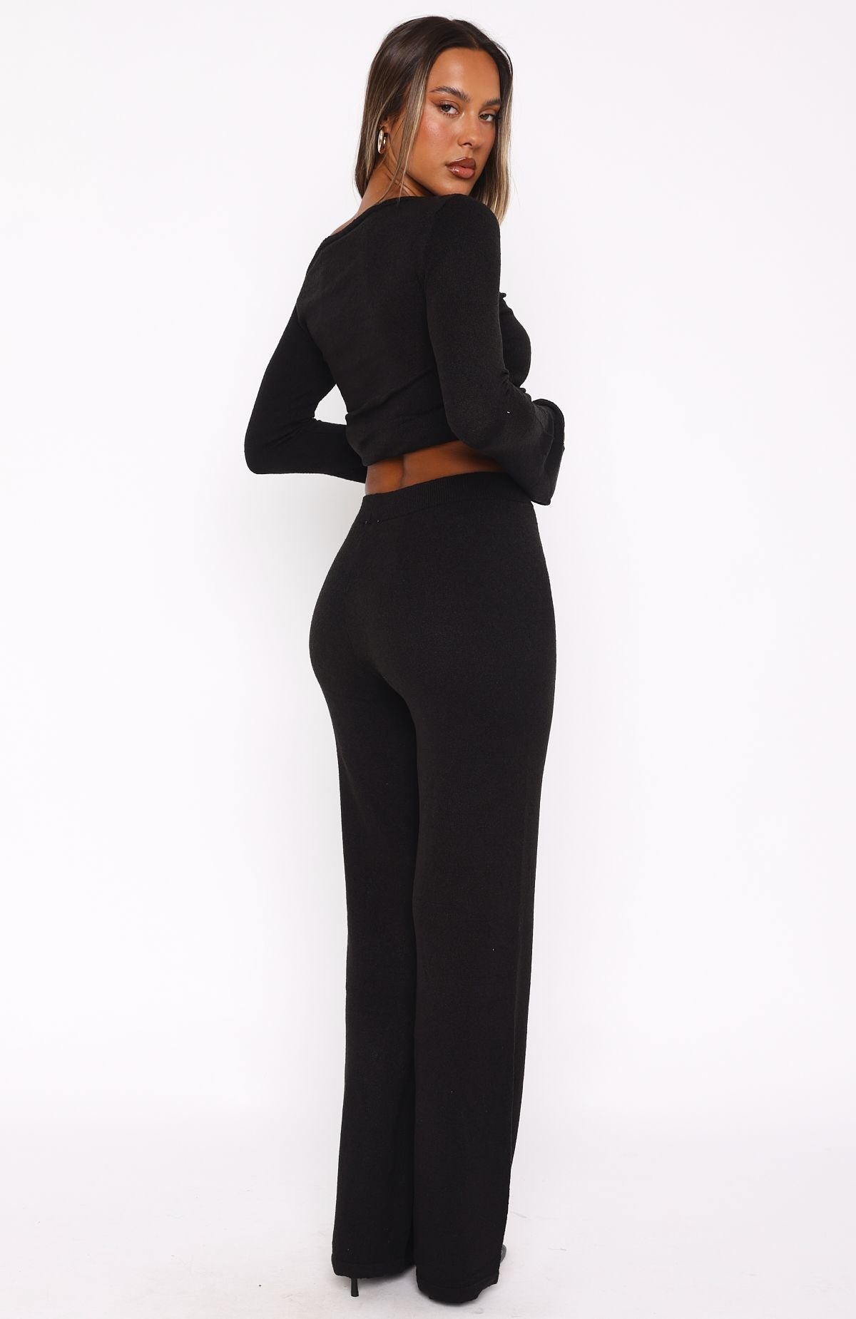White Fox We'll Be Fine Pants Black
