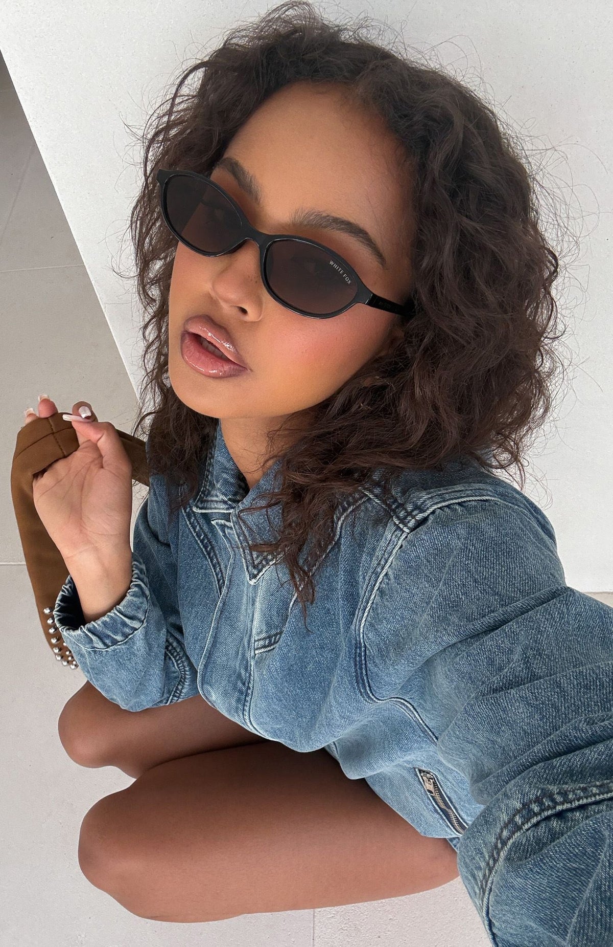 White Fox Robert Sunglasses Black
