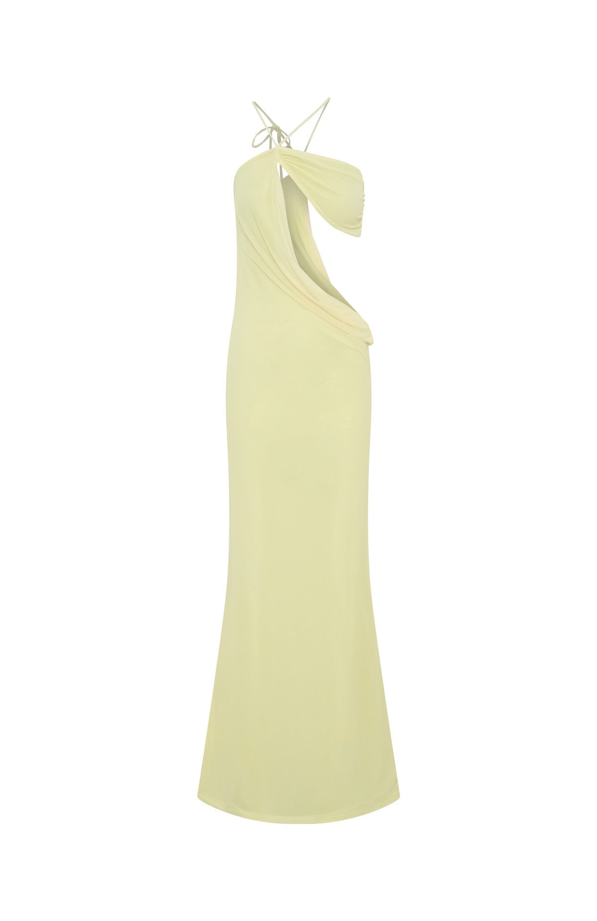 White Fox Monaco Moment Maxi Dress Lemon