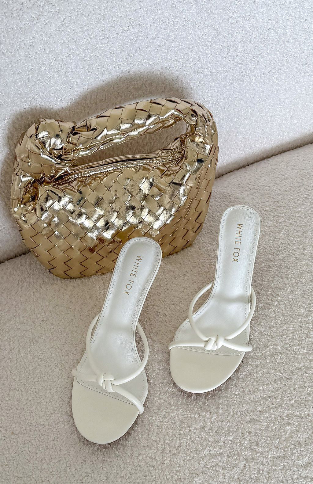 White Fox Mary Mules White