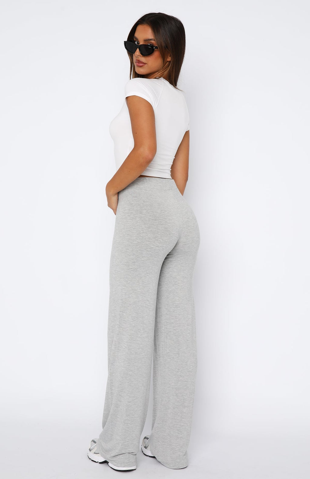 White Fox Something I'm Missing Pants Grey