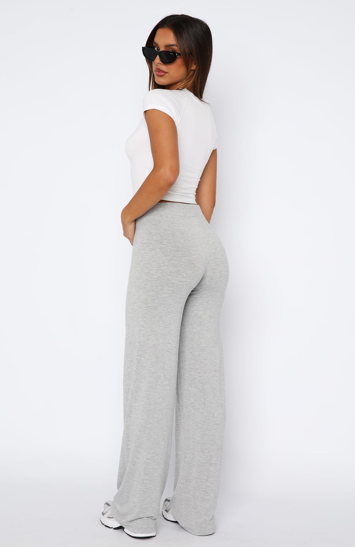 White Fox Something I'm Missing Pants Grey