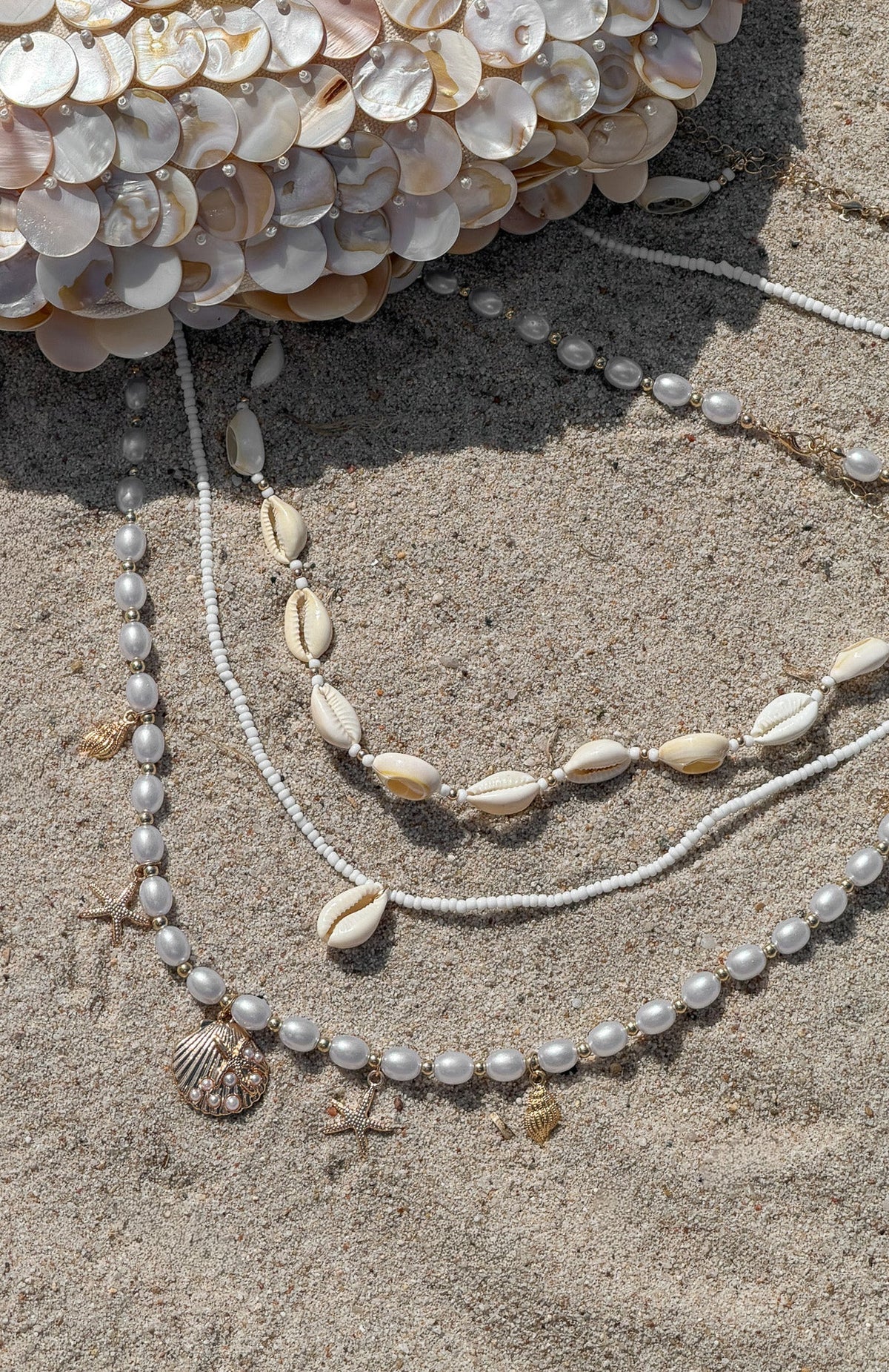 White Fox Haruko Body Chain White
