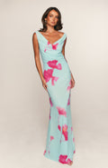 White Fox Twilight Toast Maxi Dress Amalfi Muse