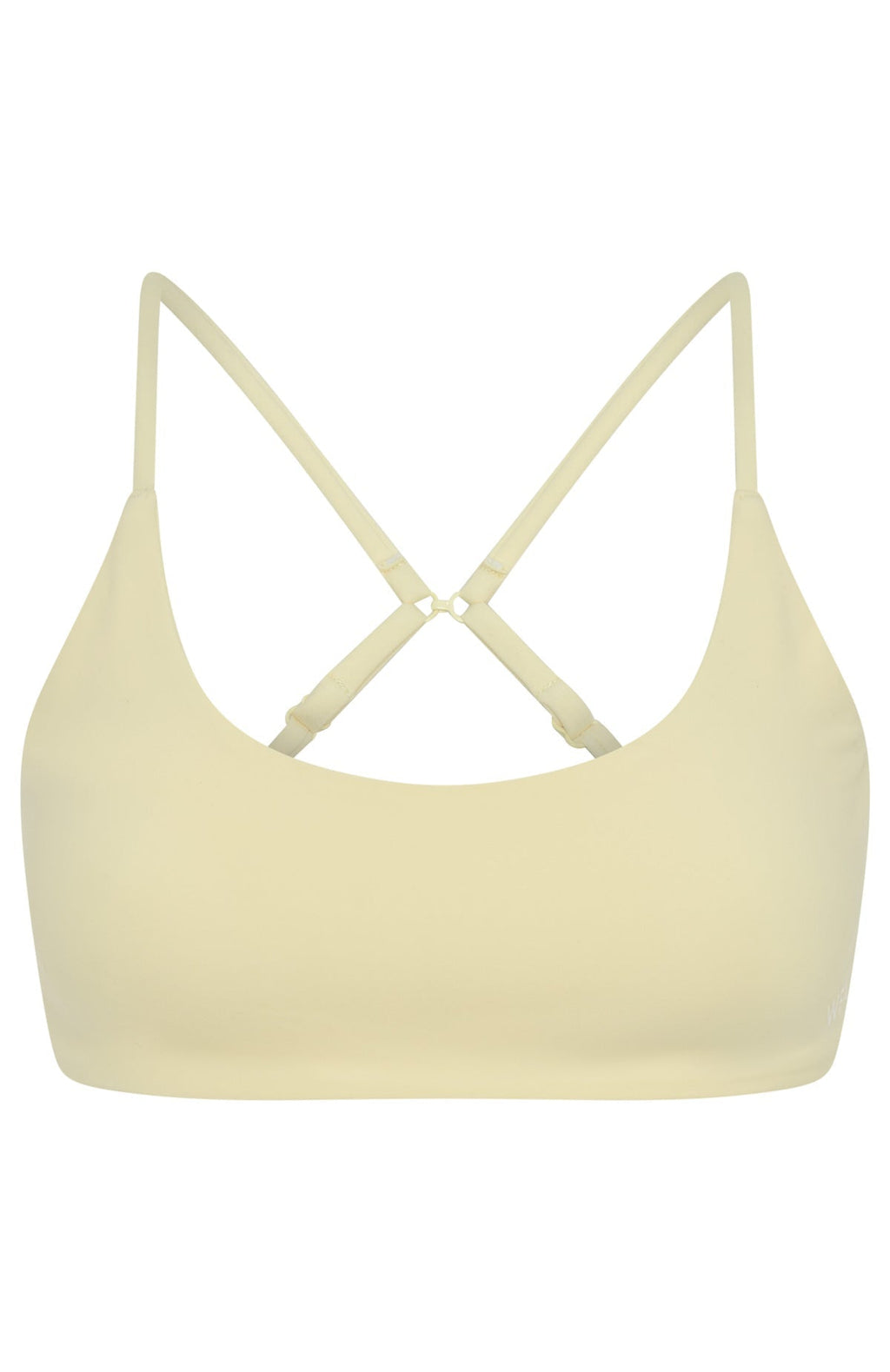 White Fox Motivate You Sports Bra Lemon