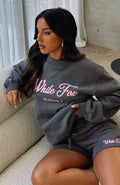 White Fox Season 7 Oversized Sweater Monument