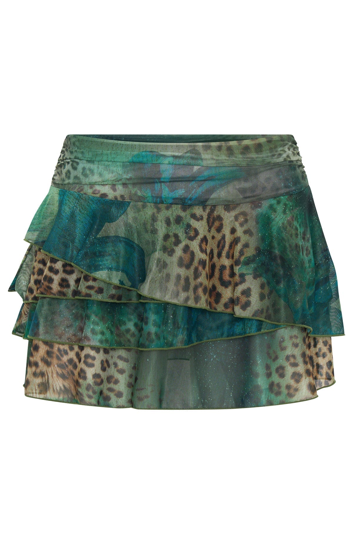 White Fox In My Dreams Mini Skirt Mystic Blossom